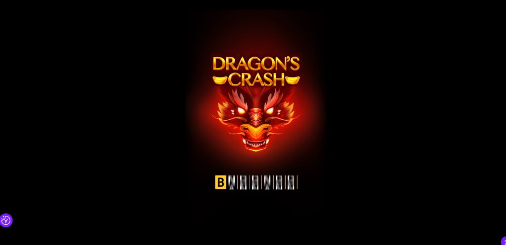 Game loading screen with glowing dragon head and gold title